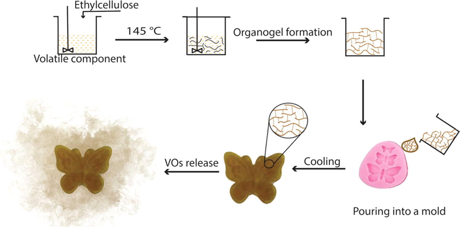 Organogels as a Delivery System for Volatile Oils